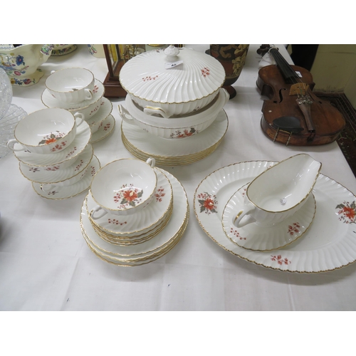 40 - Royal Worcester Linbrook pattern dinner service for six persons