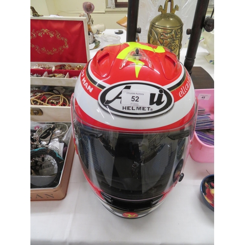 52 - Limited edition Isle of Man TT Centenary Full race helmet with original box -M head size 57-58cm