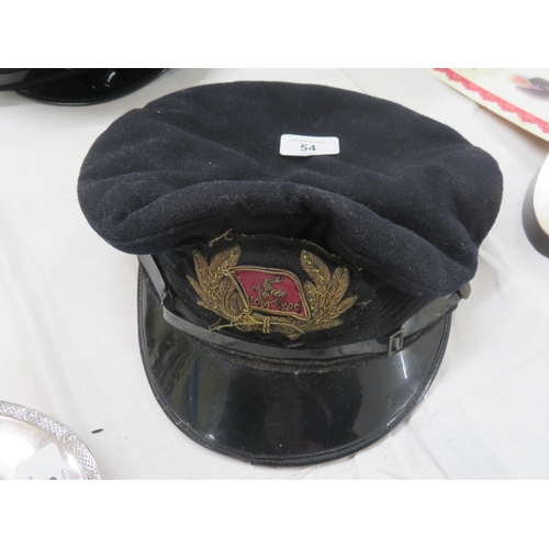 54 - Isle of Man Steam packet Captains cap