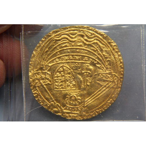 85 - Richard II 1377-1399 gold Noble London mint