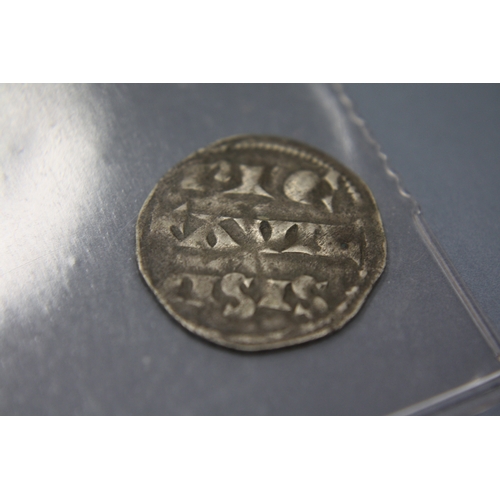 86 - Richard I 1157-1199 silver Dernier of Poitou