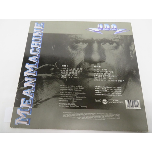 64 - Two UDO LPs - MeanMachine (PL71994) & Animal House (PL71552)