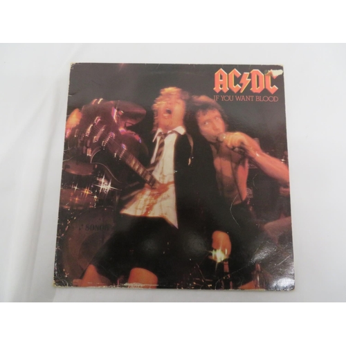 78 - Good collection of AC/DC LPs - 2XBlow up your video (WX144), Fly on the wall (781 263-1), For Those ... 