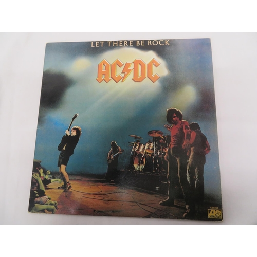 78 - Good collection of AC/DC LPs - 2XBlow up your video (WX144), Fly on the wall (781 263-1), For Those ... 