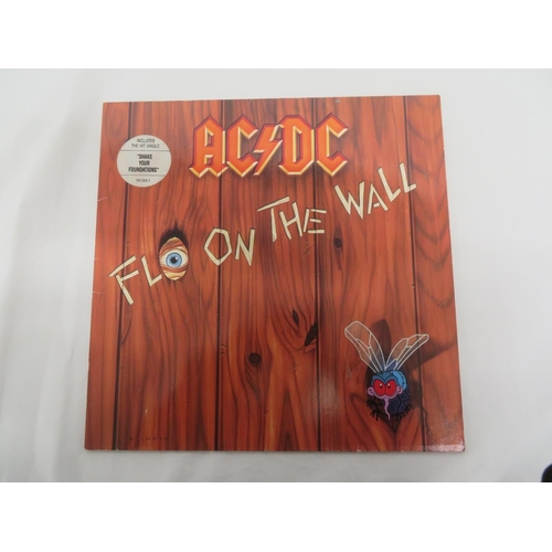 78 - Good collection of AC/DC LPs - 2XBlow up your video (WX144), Fly on the wall (781 263-1), For Those ... 