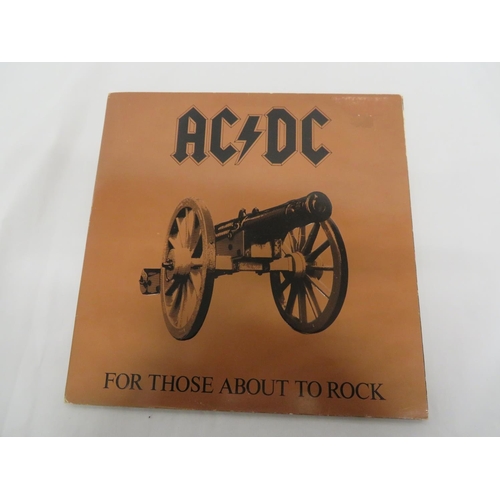 78 - Good collection of AC/DC LPs - 2XBlow up your video (WX144), Fly on the wall (781 263-1), For Those ... 