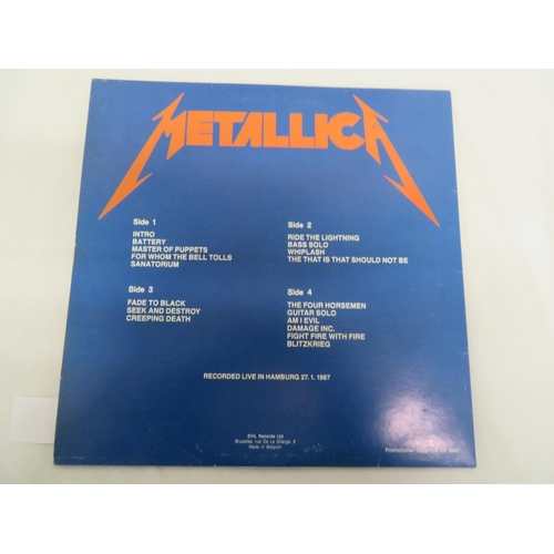 81 - Metallica - Masters of Evil LP (PROMO) bootleg green and red vinyl