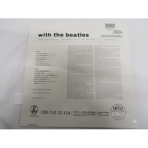 105 - Collection of The Beatles LPs - With the Beatles (PMC 1206), Beatles for sale ( PMC 1240), Please Pl... 