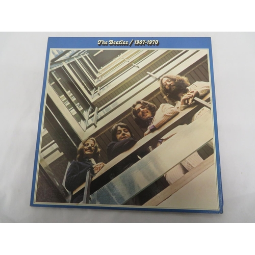 105 - Collection of The Beatles LPs - With the Beatles (PMC 1206), Beatles for sale ( PMC 1240), Please Pl... 