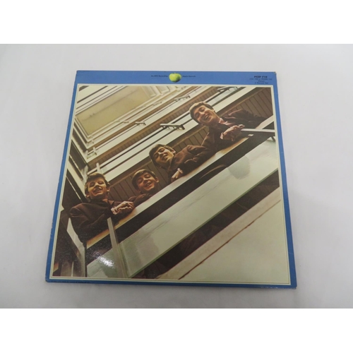 105 - Collection of The Beatles LPs - With the Beatles (PMC 1206), Beatles for sale ( PMC 1240), Please Pl... 