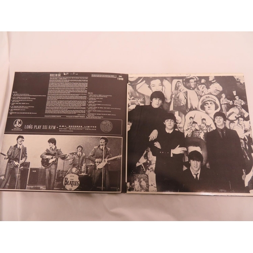 105 - Collection of The Beatles LPs - With the Beatles (PMC 1206), Beatles for sale ( PMC 1240), Please Pl... 