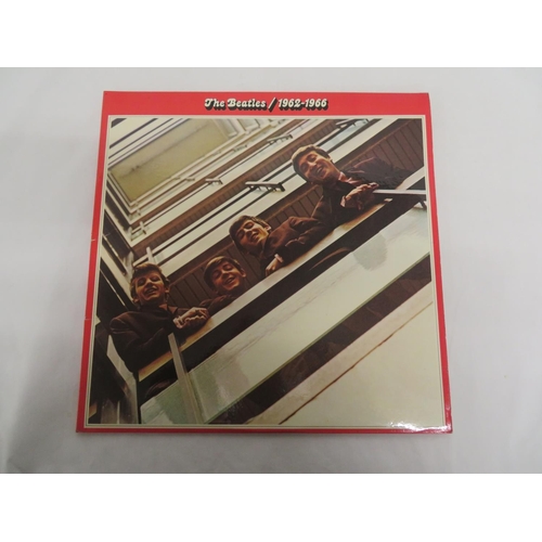 105 - Collection of The Beatles LPs - With the Beatles (PMC 1206), Beatles for sale ( PMC 1240), Please Pl... 