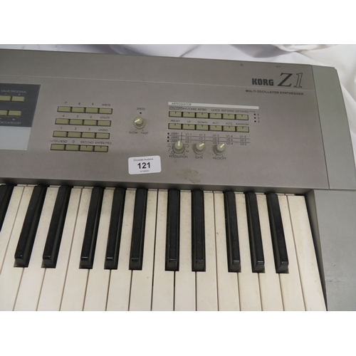 121 - Korg Z1 Synthesizer keyboard - missing power cable