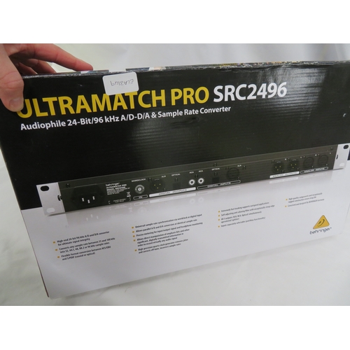 129 - Behringer SRC2496 Ultramatch Pro with original box