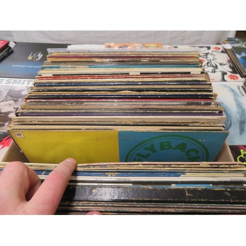 39 - A good box of assorted LPs mostly Rock