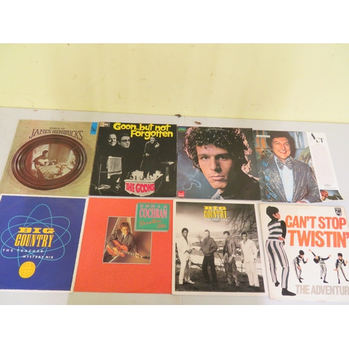 166 - Two boxes of assorted LPs