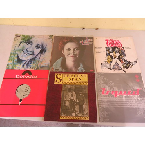 166 - Two boxes of assorted LPs