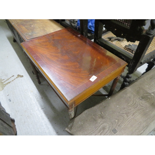 359 - Reproduction mahogany occasional table