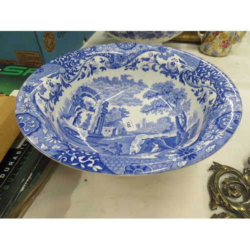 148 - Spode blue and white bowl