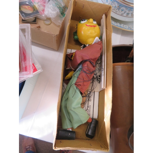 17 - Pelham puppet, clown, boxed