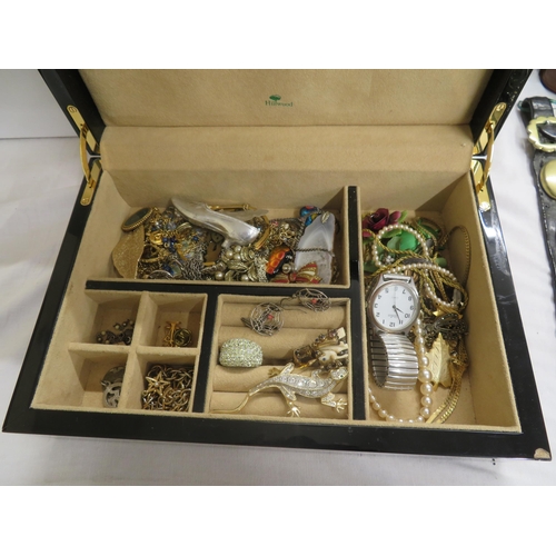 180 - Box of costume jewellery