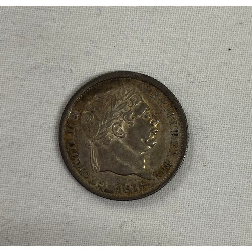 227 - George III 1816 shilling