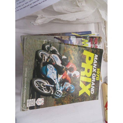 13 - Manx Grand Prix Programmes, sixteen years