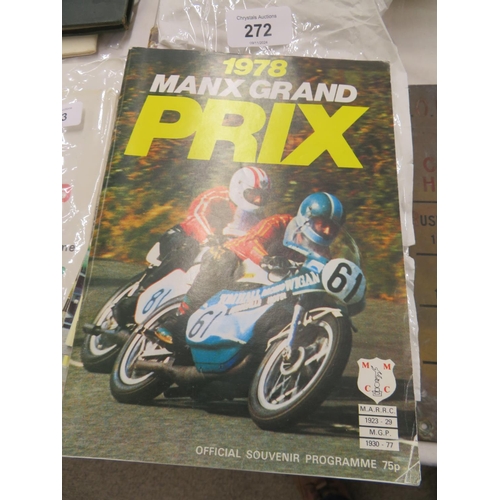 13 - Manx Grand Prix Programmes, sixteen years