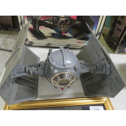 105 - Star Wars Darth Vader Tie Fighter with original box