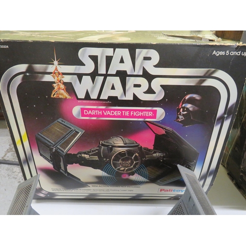 105 - Star Wars Darth Vader Tie Fighter with original box