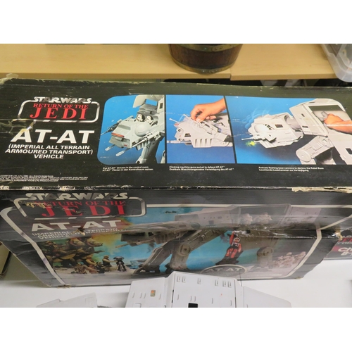 106 - Star Wars AT-AT with original box by Palitoy