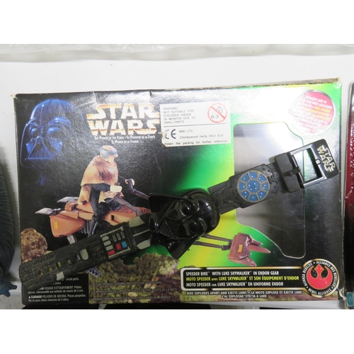 108 - Collection of Star Wars figures including Darth Maul - episode 1, Jabba the Hutt