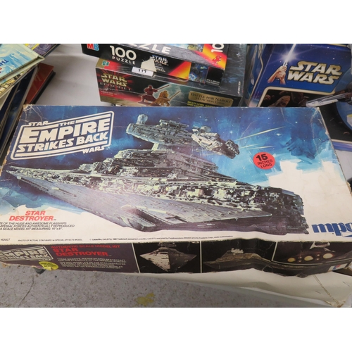 112 - Star Wars The Empire Strikes Back Star Destroyer Build kit by MPC