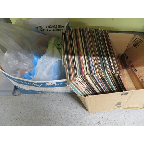 81 - Two boxes of assorted LPs