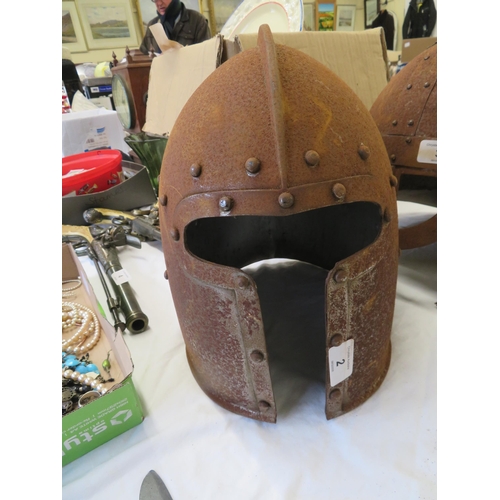 2 - A Knight's helmet