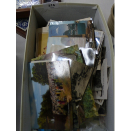 314 - Collection of postcards