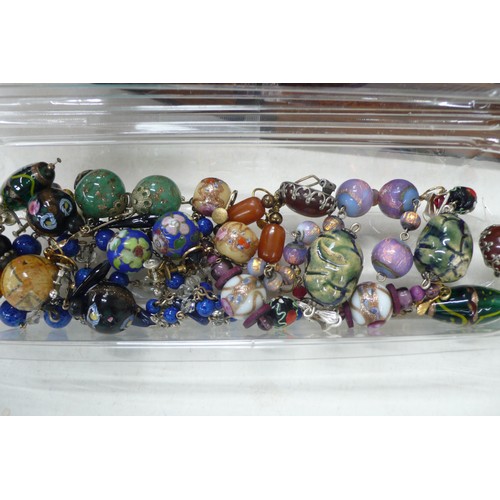 471 - Collection of unusual glass and other beads