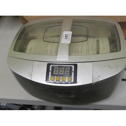 241 - James Products LTD ultrasonic cleaner