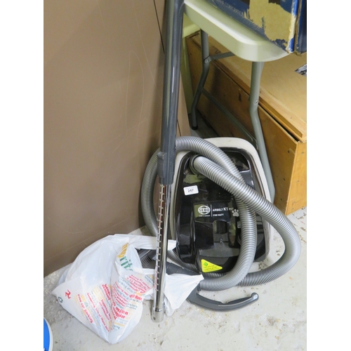 247 - Sebo pull along vacuum cleaner