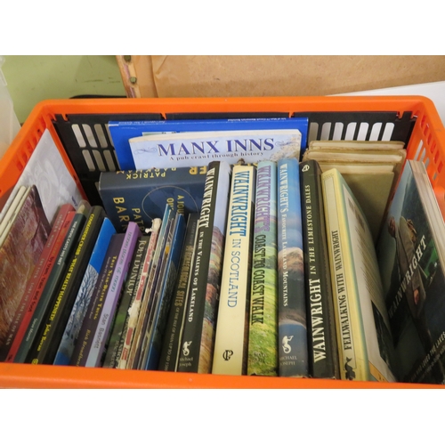 252 - Box of mostly Manx books