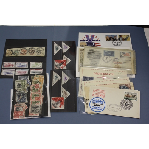 116 - Collection of 19thC British Empire stamps and FDC's including two penny blacks