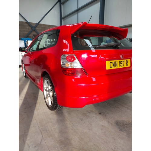 4 - CMN197R
Red Honda Civic Type R 1998cc
First Registered 24.06.2004
Approx 101,000 miles
Manual Petrol... 