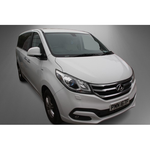 19 - PMN167F
LDV G10 LUX 7 seater
First Registered 14.10.2020
Approx 13,512 miles
Auto Petol
VEHICLE IS A... 