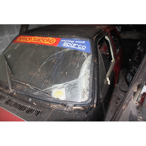 29 - !GARAGE FIND!
BMN73R
Black VW Golf GTi Rally car 1781cc
First Registered 28.06.1985
Approx miles TBC... 