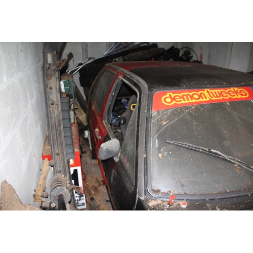 29 - !GARAGE FIND!
BMN73R
Black VW Golf GTi Rally car 1781cc
First Registered 28.06.1985
Approx miles TBC... 