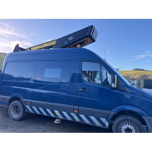 55 - RMN588G
Blue Mercedes Benz Sprinter 513 CD1 Tower wagon
First Registered 28.06.2013
Approx 100,000 m... 