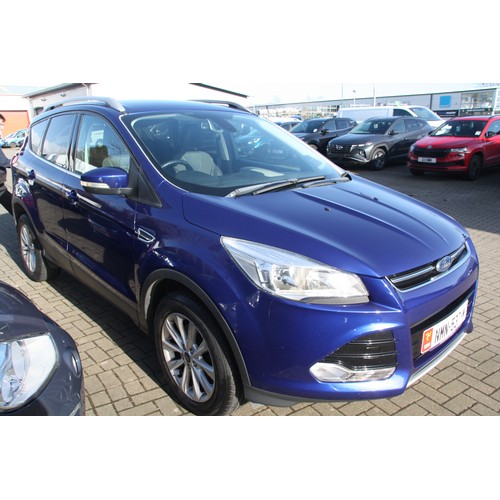 13 - NMN537M
Blue Ford Kuga Titanium TDCI 1997cc
First Registered 17.07.2015
Approx 61,929 miles
Manual D... 