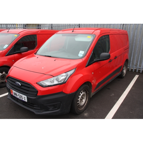 72 - NMN595X
Red Ford Connect 240 LWB 1499cc
First Registered 09.12.2019
Approx 47,420 miles 
Manual Dies... 