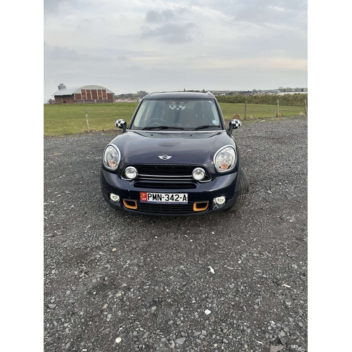 91 - PMN342A
Blue Mini Cooper Countryman British Edition
First Registered 02.08.2014
Approx 61,550 miles
... 