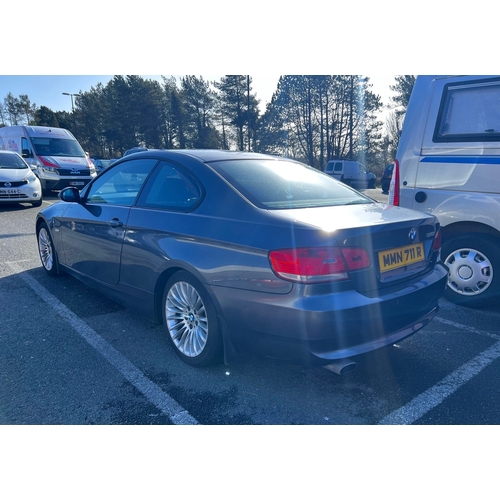 92 - MMN711R
Grey BMW 320i SE Coupe 1995cc
First Registered 24.09.2007
Approx 94,000 miles
Manual Petrol